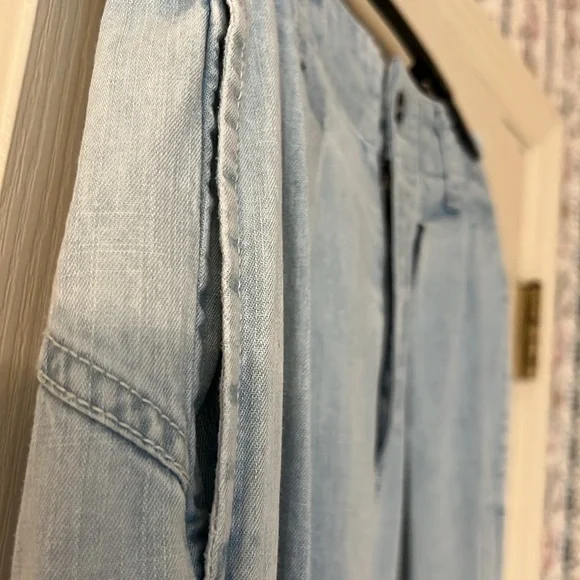 Free People barrel light wash jeans size XS - Picture 5 of 7